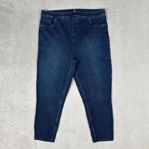 SPANX The Perfect Pant Women's 3X XXXL Blue Ankle High Rise Stretch Shapewear